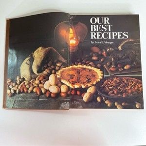 VTG 70s Southern Living Our Best Recipes Cookbook Lena E Sturges Hard Cover